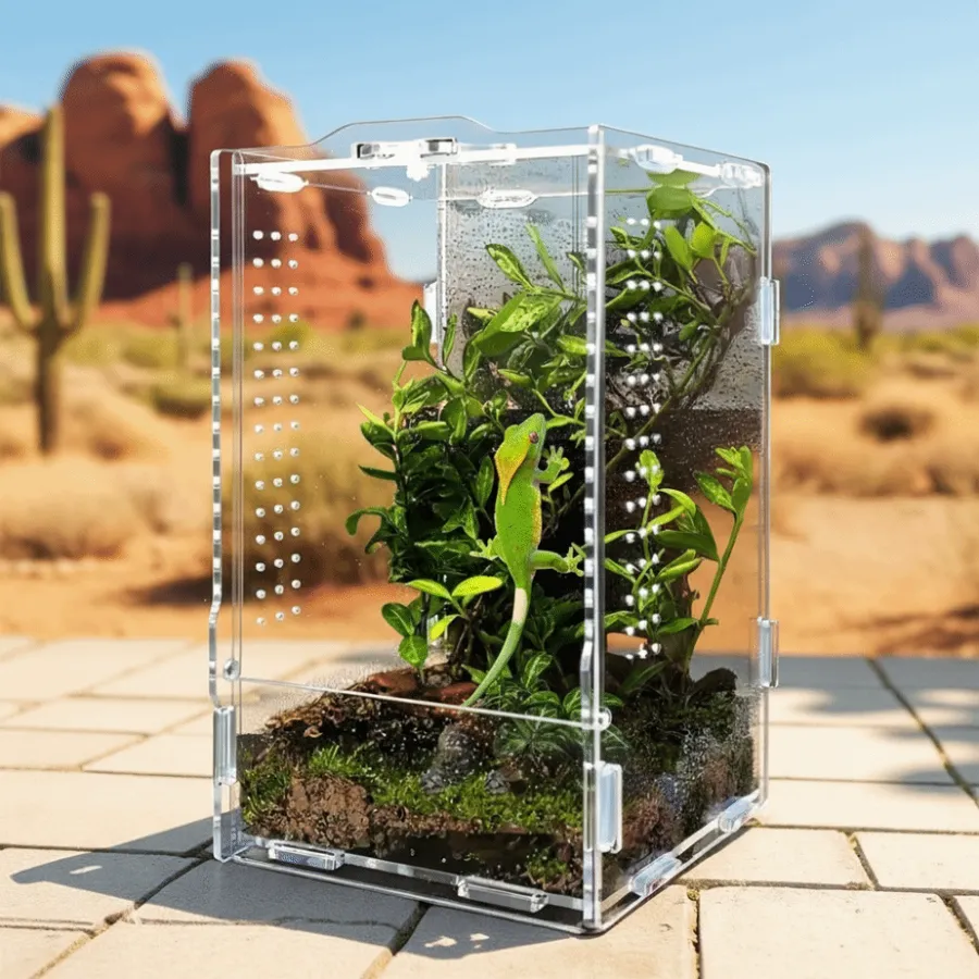 TaranTerra acrylic Medium enclosure for juvenile tarantulas